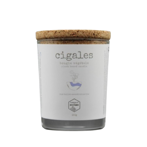 bougie aux huiles essentielles