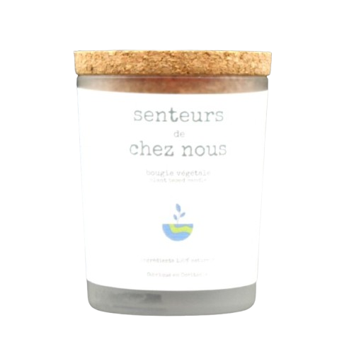 Bougie naturelle aux huiles essentielles